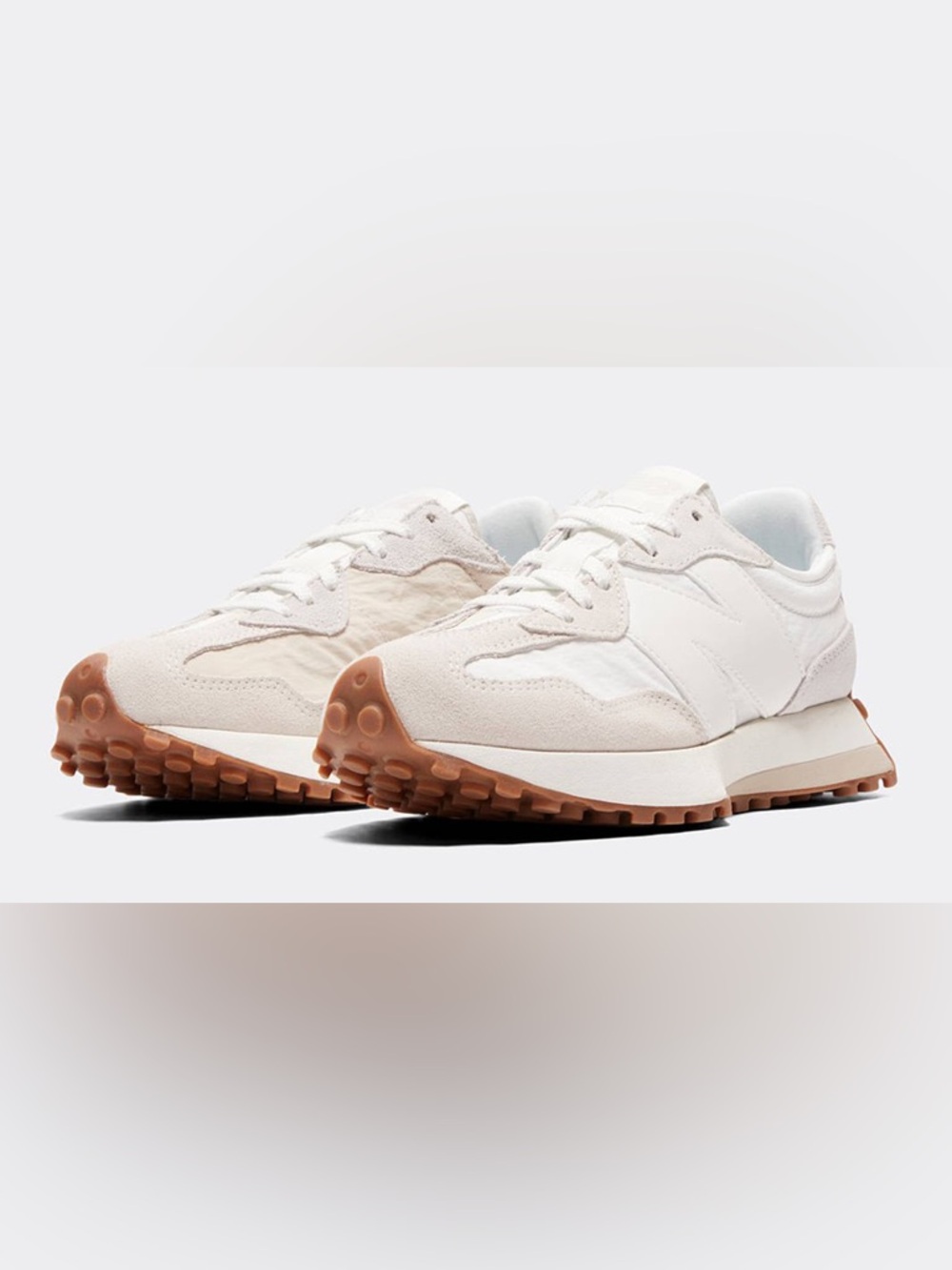 New Balance 327 White Cream Sneakers women’s size 10